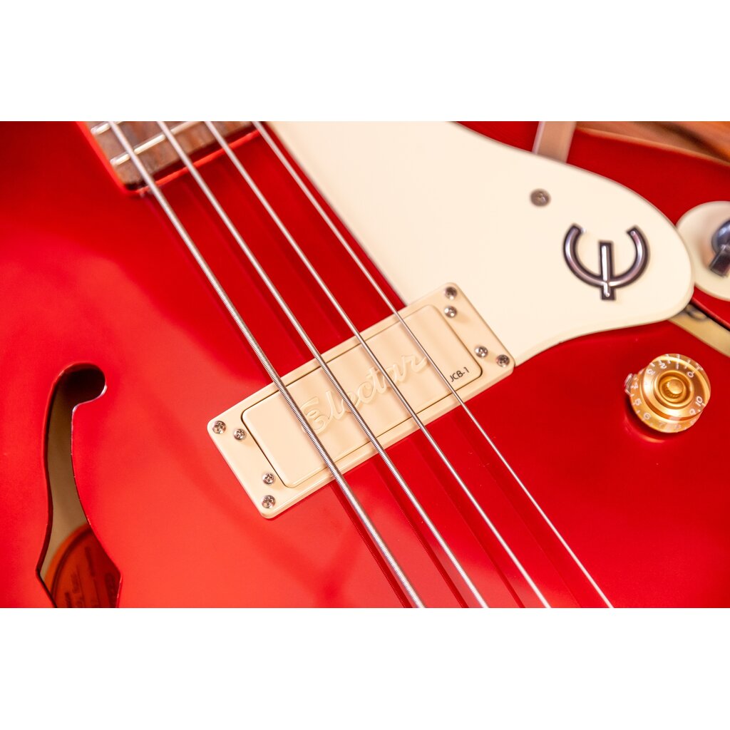 Epiphone Epiphone Jack Casady Electric Bass, Sparkling Burgundy (In-Store Pickup Only)