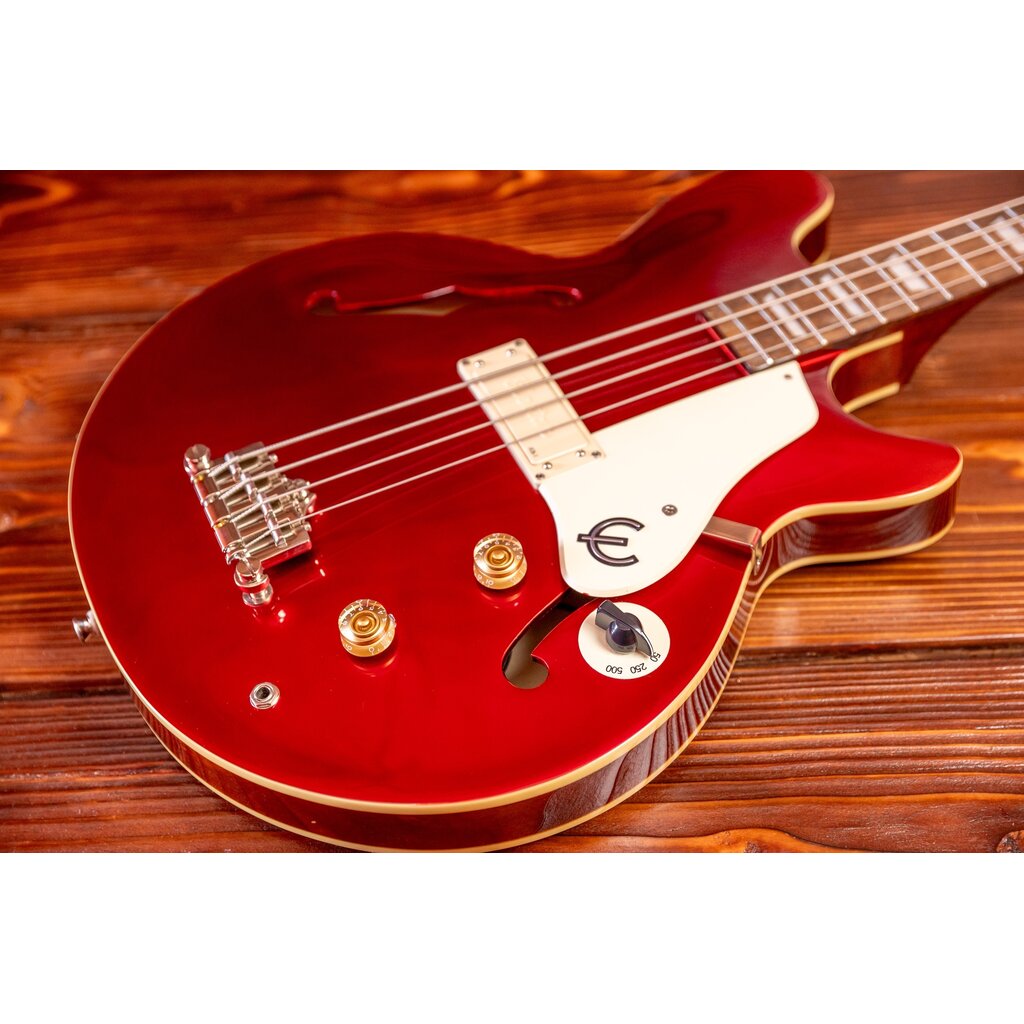 Epiphone Epiphone Jack Casady Electric Bass, Sparkling Burgundy (In-Store Pickup Only)