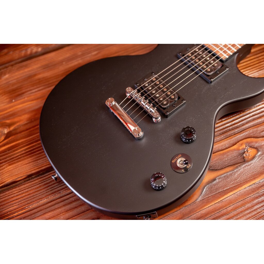 Epiphone Epiphone Les Paul Special E1 Electric Guitar, Worn Ebony (In-Store Pickup Only)