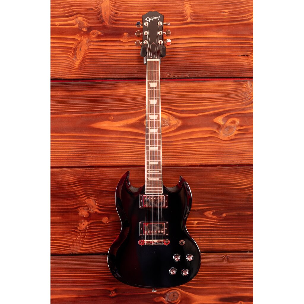 Epiphone Epiphone Power Players SG (Incl. Gig bag, Cable, Picks) - Dark Matter Ebony (In-Store Pickup Only)