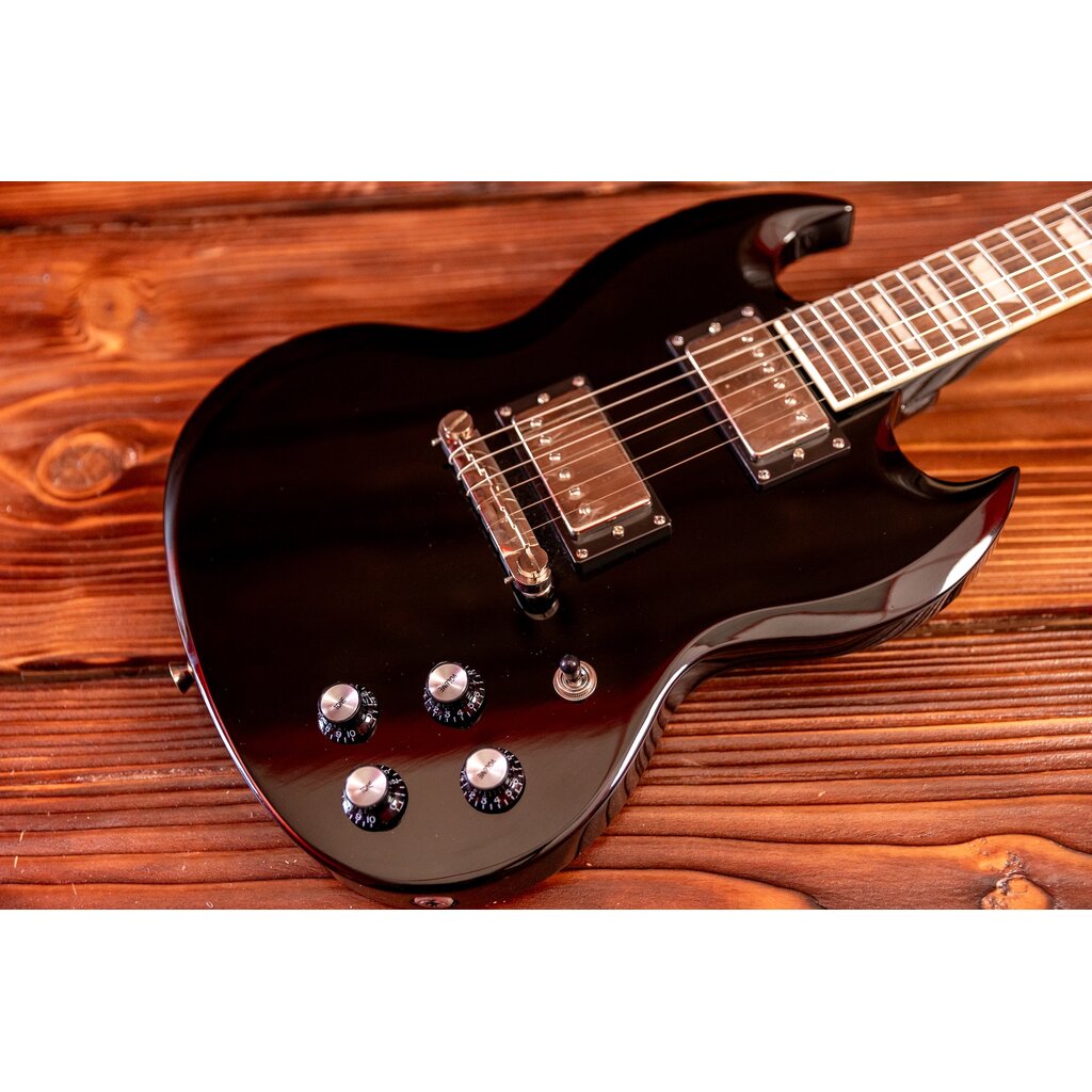 Epiphone Epiphone Power Players SG (Incl. Gig bag, Cable, Picks) - Dark Matter Ebony (In-Store Pickup Only)