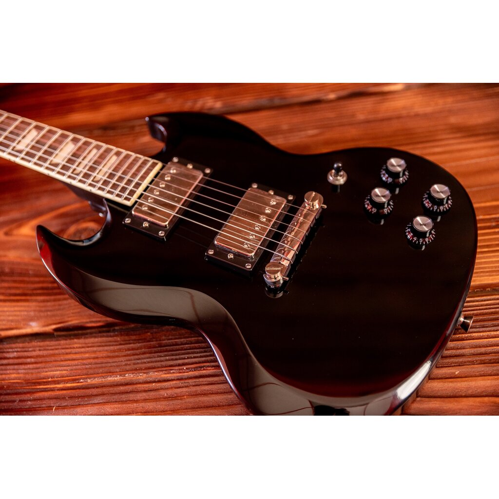 Epiphone Epiphone Power Players SG (Incl. Gig bag, Cable, Picks) - Dark Matter Ebony (In-Store Pickup Only)
