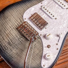 Ibanez Ibanez Standard AZ22S1F Electric Guitar, Transparent Black Sunburst