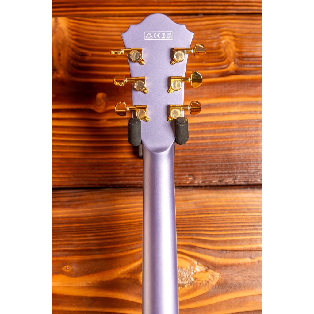 Ibanez Ibanez Artcore AS73G Semi-Hollow Electric Guitar, Metallic Purple Flat