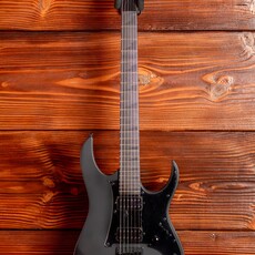 Ibanez Ibanez Gio GRGR131EX Electric Guitar, Black Flat