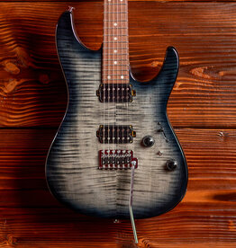 Ibanez Ibanez Standard AZ24S1F Electric Guitar, Transparent Black Sunburst