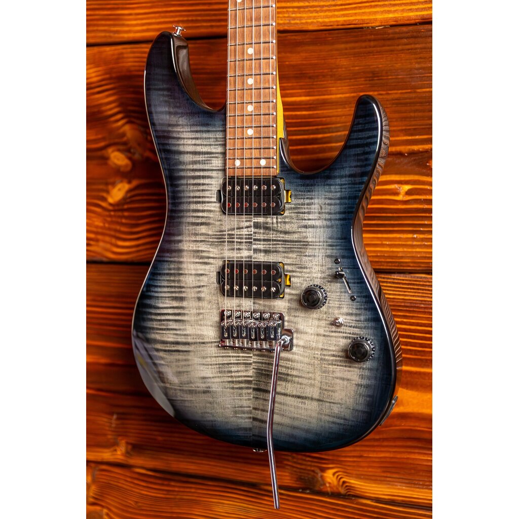 Ibanez Ibanez Standard AZ24S1F Electric Guitar, Transparent Black Sunburst