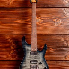 Ibanez Ibanez Standard AZ24S1F Electric Guitar, Transparent Black Sunburst