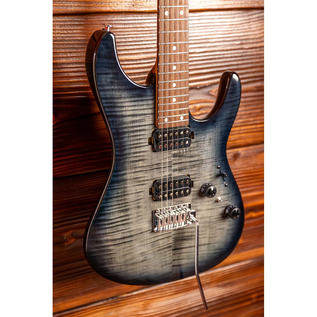 Ibanez Ibanez Standard AZ24S1F Electric Guitar, Transparent Black Sunburst