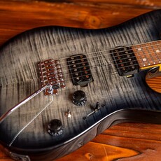 Ibanez Ibanez Standard AZ24S1F Electric Guitar, Transparent Black Sunburst