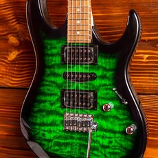 Ibanez Ibanez Gio GRX70QA Electric Guitar, Transparent Emerald Burst