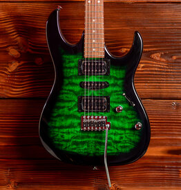 Ibanez Ibanez Gio GRX70QA Electric Guitar, Transparent Emerald Burst