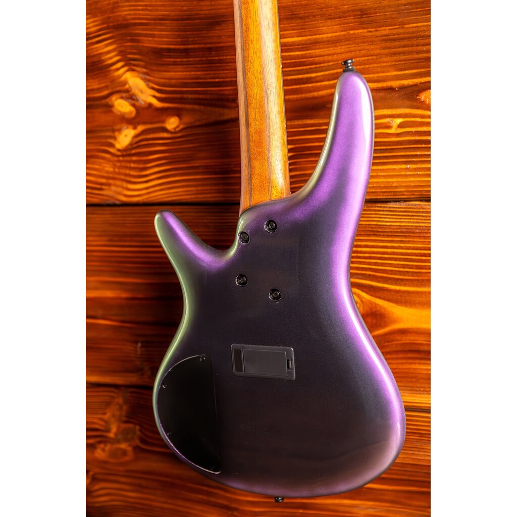 Ibanez Ibanez SR500E Electric Bass Guitar, Black Aurora Burst