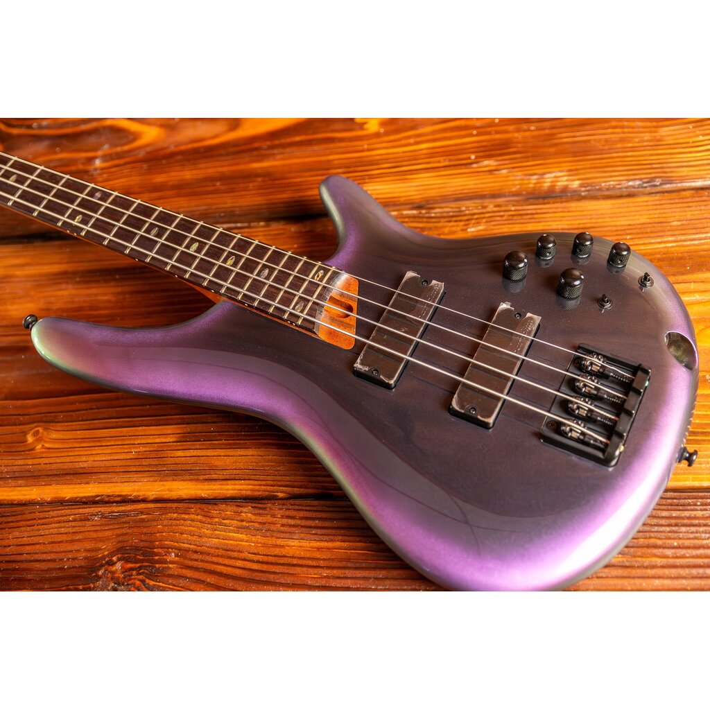 Ibanez Ibanez SR500E Electric Bass Guitar, Black Aurora Burst