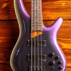 Ibanez Ibanez SR500E Electric Bass Guitar, Black Aurora Burst