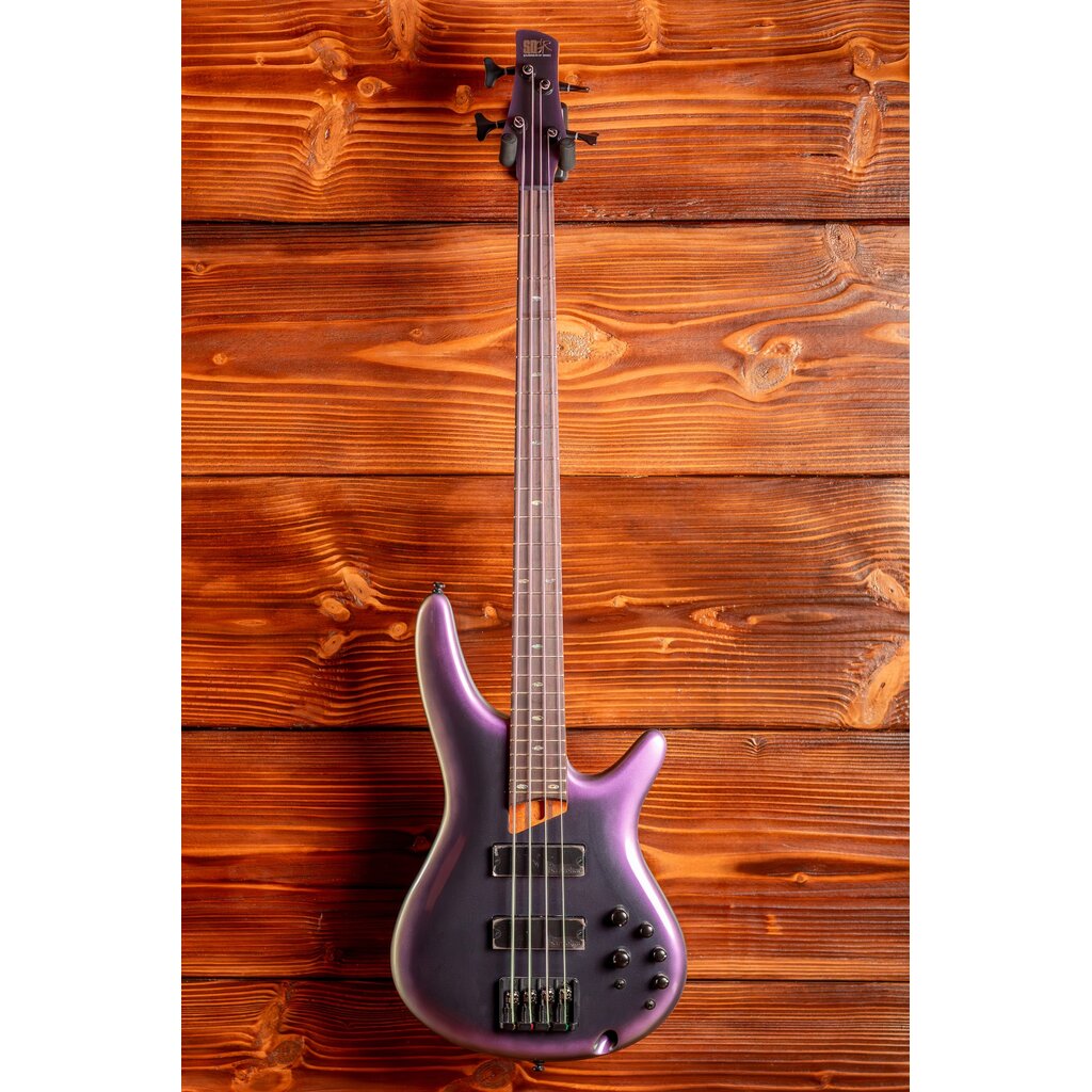 Ibanez Ibanez SR500E Electric Bass Guitar, Black Aurora Burst