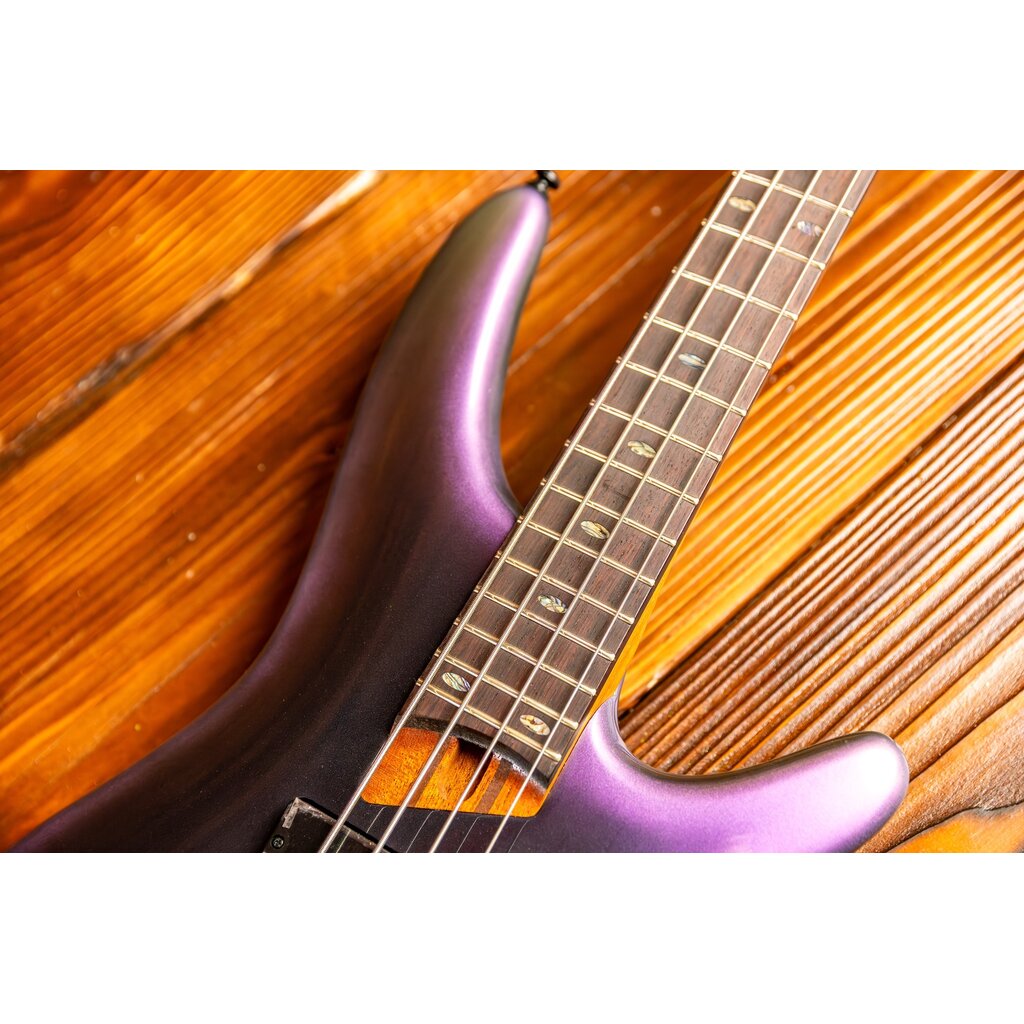 Ibanez Ibanez SR500E Electric Bass Guitar, Black Aurora Burst