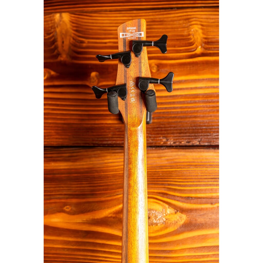 Ibanez Ibanez SR500E Electric Bass Guitar, Black Aurora Burst