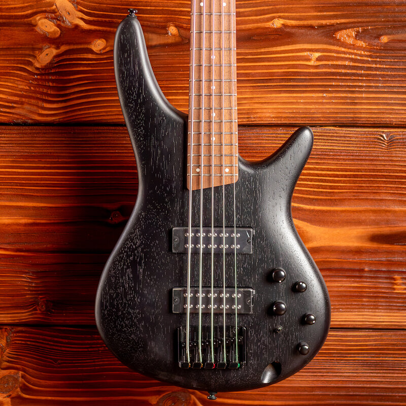 Ibanez Ibanez Standard SR305E 5-String Electric Bass Guitar, Weathered Black