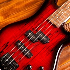 Ibanez Ibanez Gio GSR200SM Electric Bass Guitar, Charcoal Brown Burst