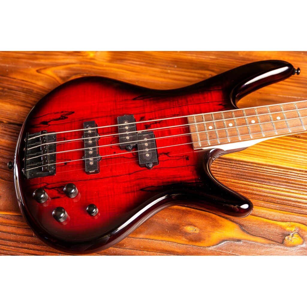 Ibanez Ibanez Gio GSR200SM Electric Bass Guitar, Charcoal Brown Burst