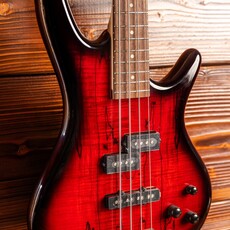 Ibanez Ibanez Gio GSR200SM Electric Bass Guitar, Charcoal Brown Burst