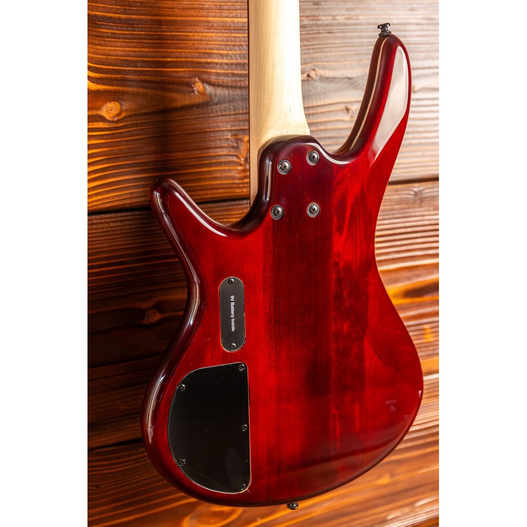 Ibanez Ibanez Gio GSR200SM Electric Bass Guitar, Charcoal Brown Burst