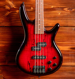 Ibanez Ibanez Gio GSR200SM Electric Bass Guitar, Charcoal Brown Burst