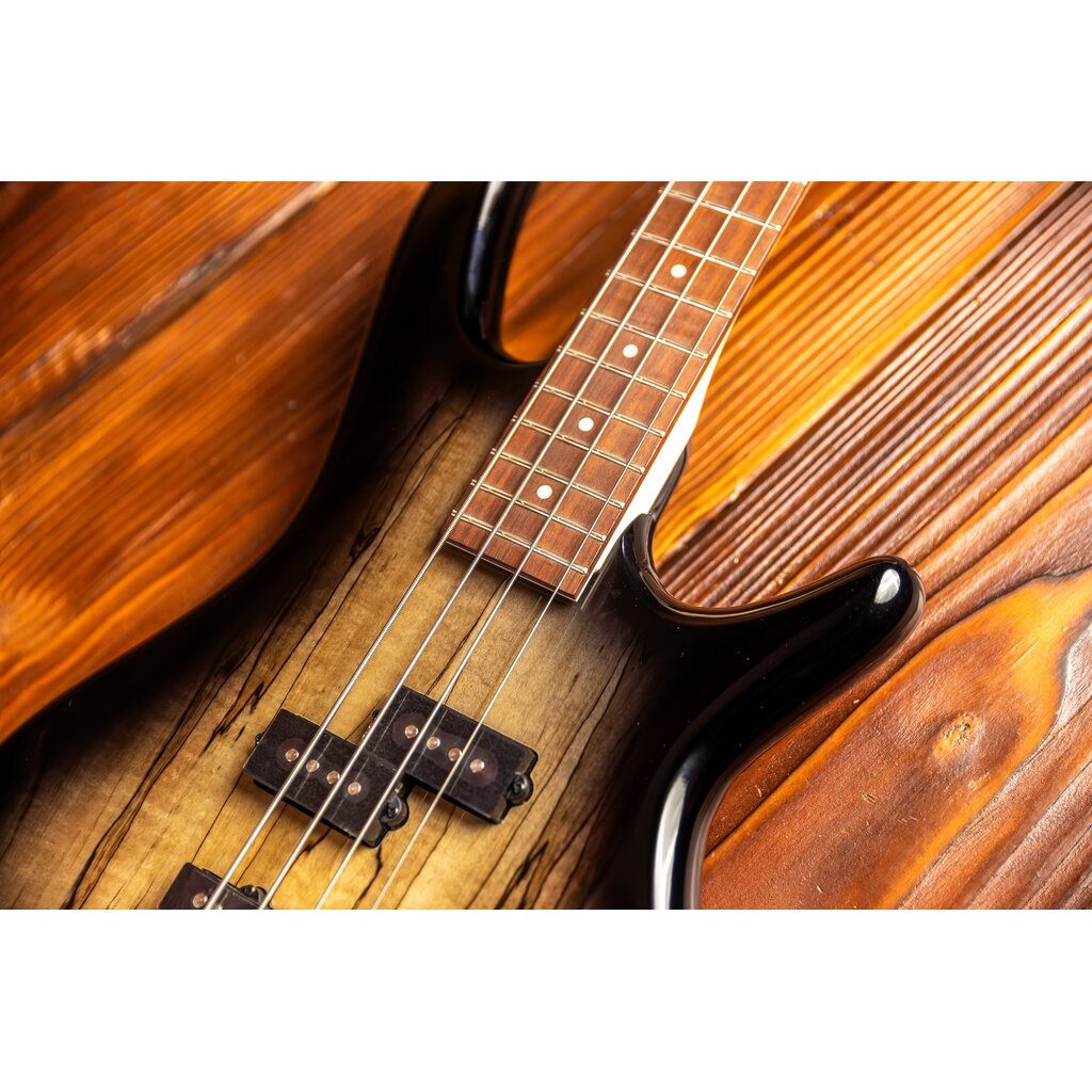 Ibanez Ibanez Gio SR200SM Electric Bass Guitar, Natural Gray Burst