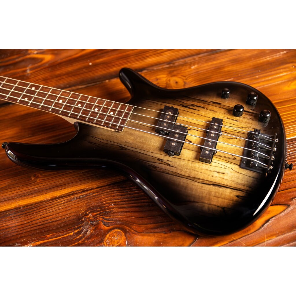 Ibanez Ibanez Gio SR200SM Electric Bass Guitar, Natural Gray Burst