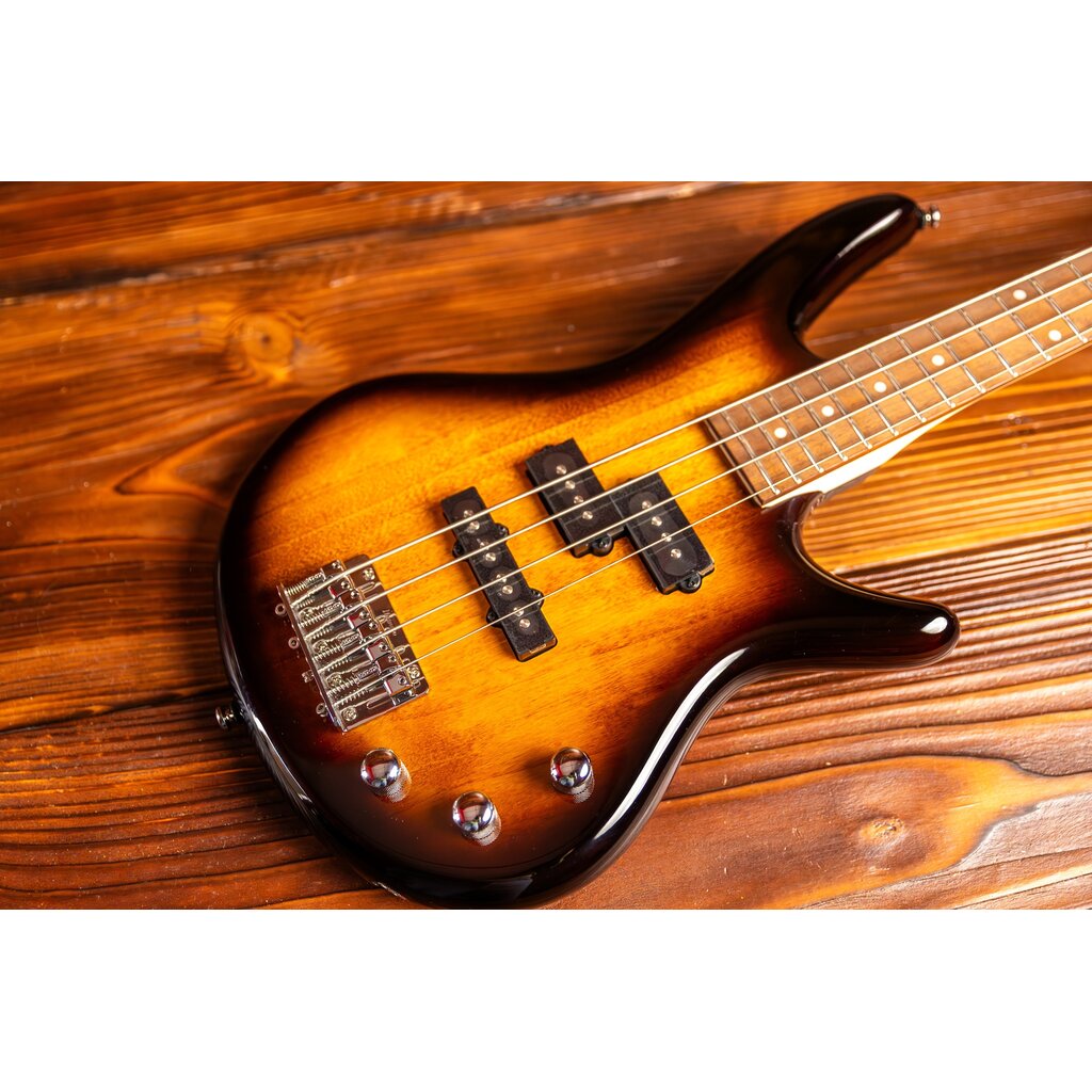 Ibanez Ibanez Mikro Gio SR20 Short-Scale Electric Bass Guitar, Brown Sunburst