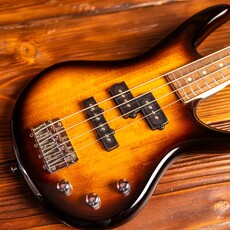 Ibanez Ibanez Mikro Gio SR20 Short-Scale Electric Bass Guitar, Brown Sunburst