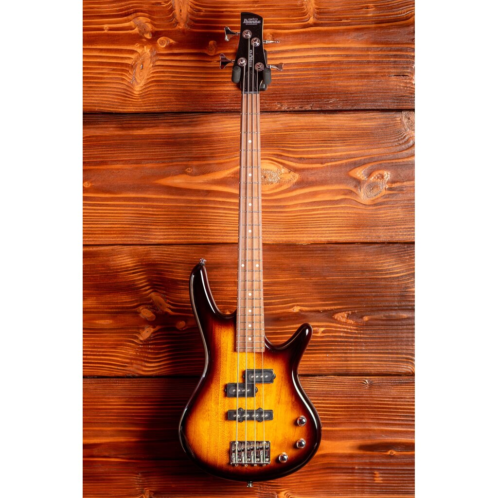 Ibanez Ibanez Mikro Gio SR20 Short-Scale Electric Bass Guitar, Brown Sunburst
