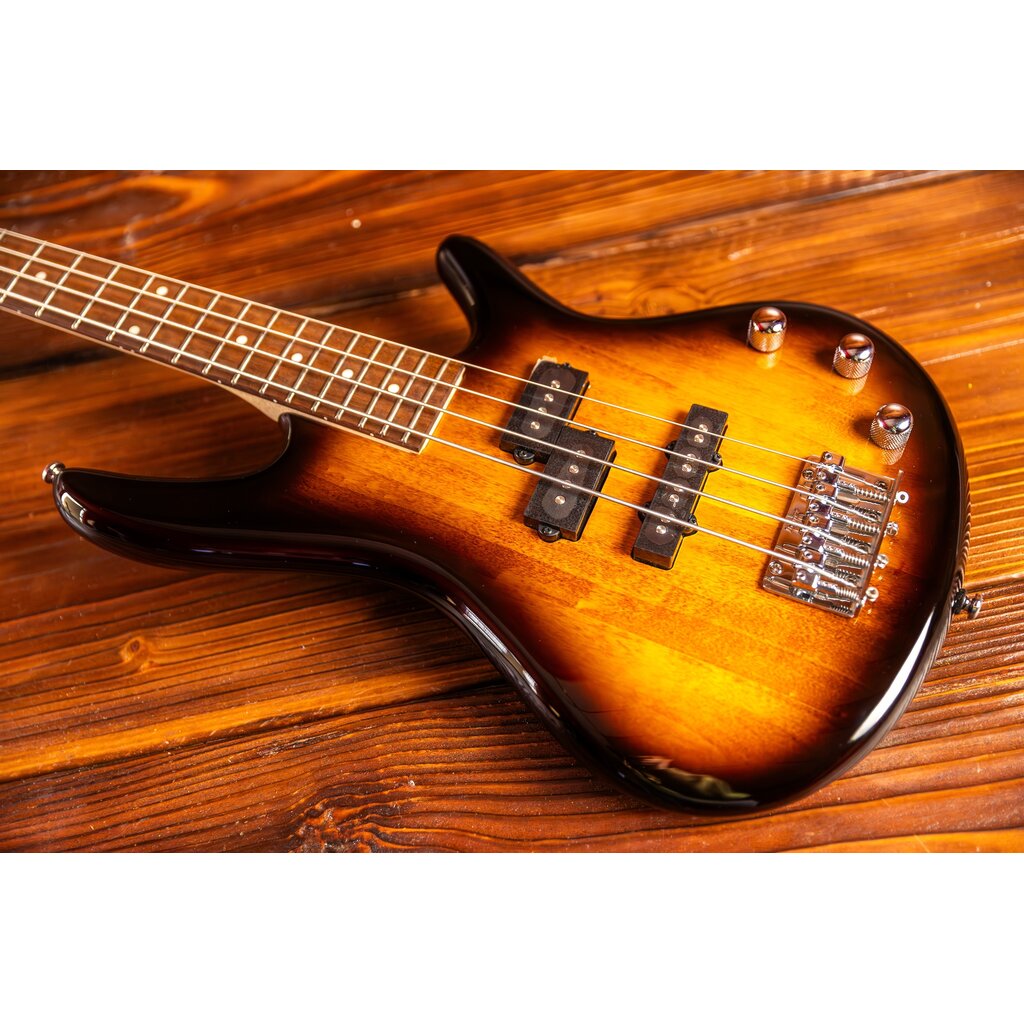 Ibanez Ibanez Mikro Gio SR20 Short-Scale Electric Bass Guitar, Brown Sunburst