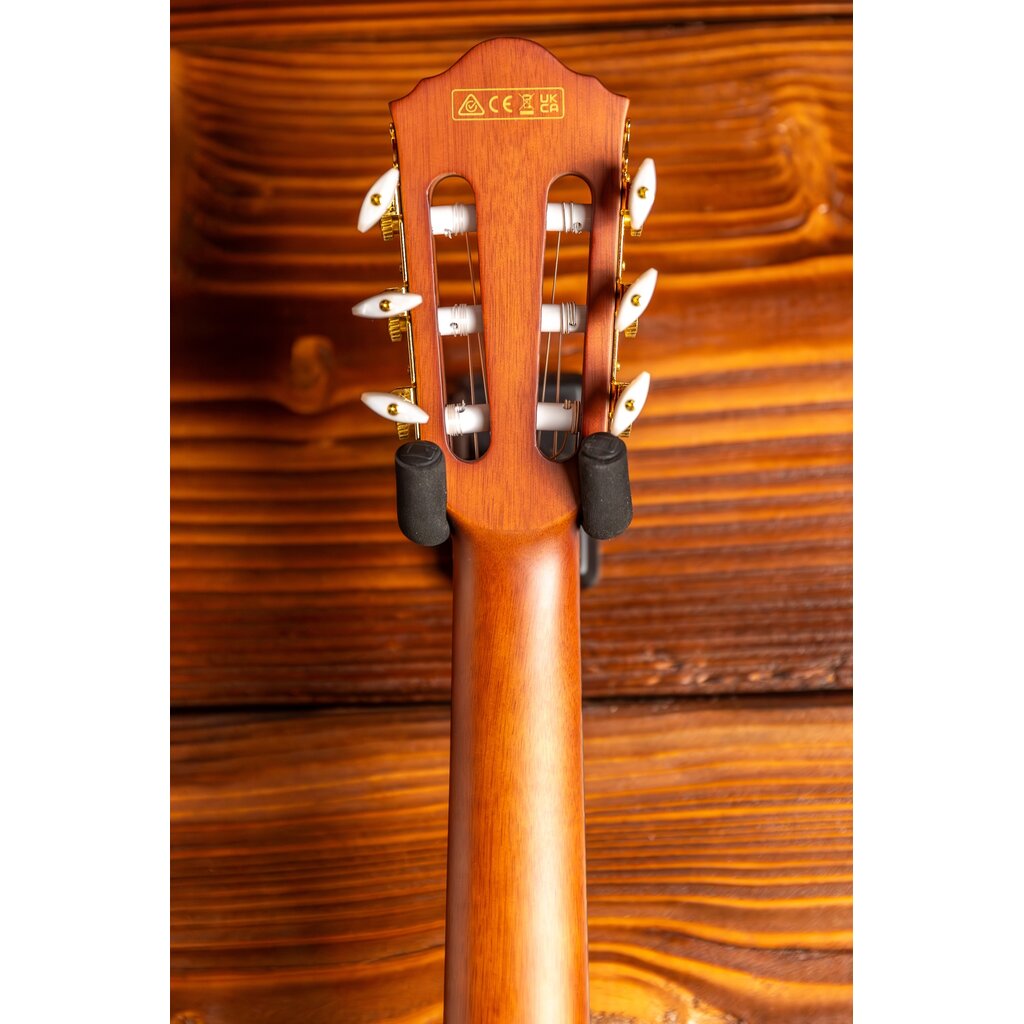 Ibanez Ibanez FRH10N Thinline Nylon Acoustic-Electric Guitar, Brown Sunburst Flat