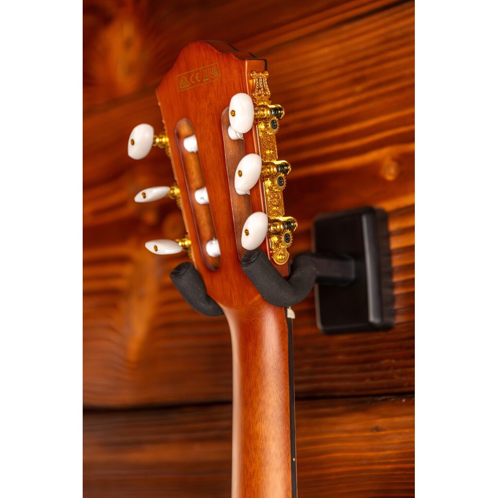 Ibanez Ibanez FRH10N Thinline Nylon Acoustic-Electric Guitar, Brown Sunburst Flat