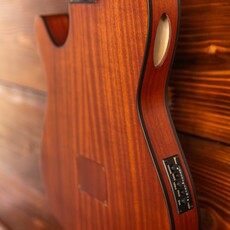 Ibanez Ibanez FRH10N Thinline Nylon Acoustic-Electric Guitar, Brown Sunburst Flat