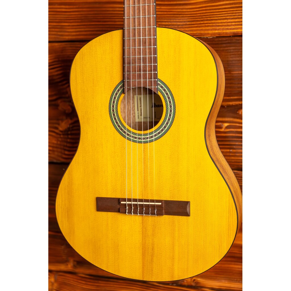 Ibanez Ibanez GA3 Classical Guitar, Open Pore Amber