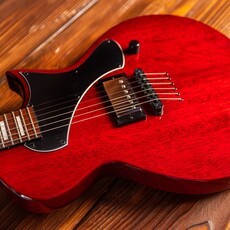 ESP/LTD LTD EC-201 Flat Top Electric Guitar, See Thru Black Cherry