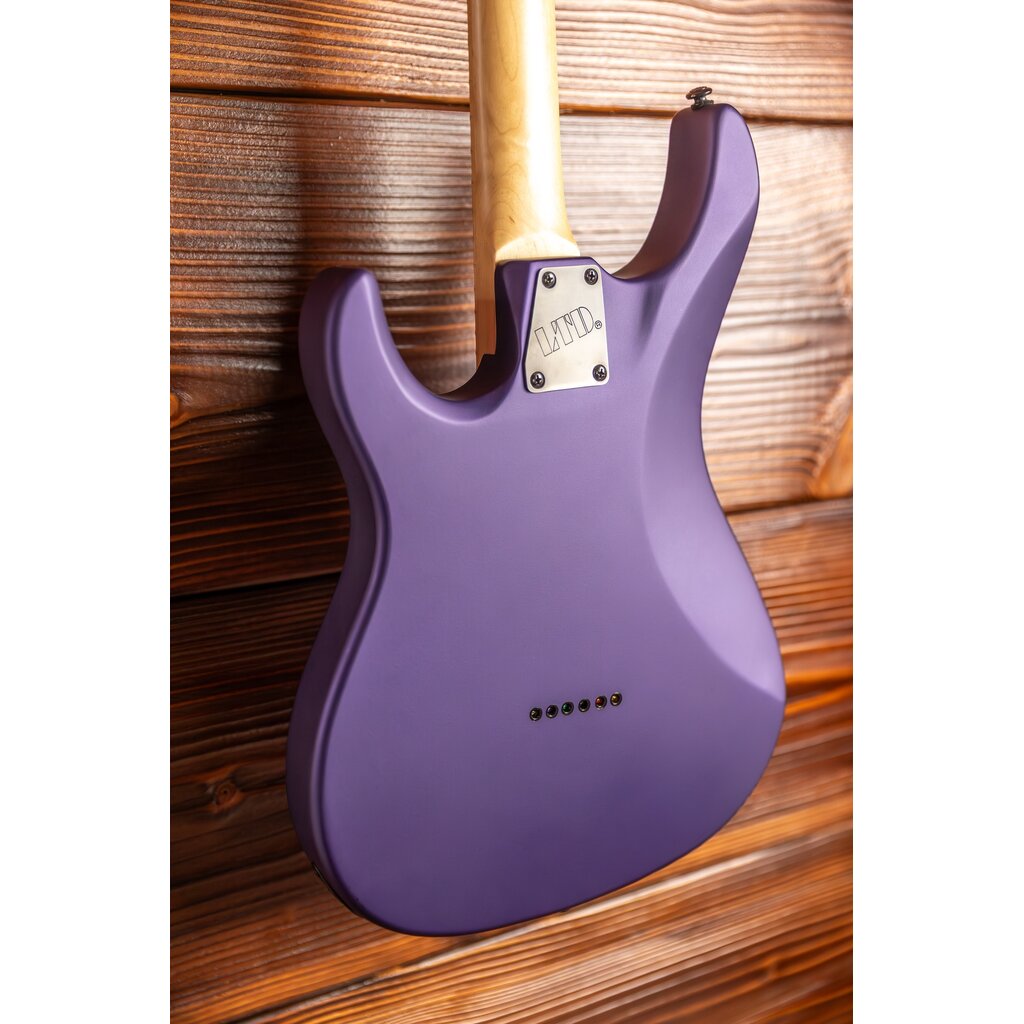 ESP/LTD LTD SN-200HT Electric Guitar, Dark Metallic Purple Satin