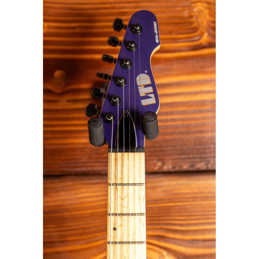 ESP/LTD LTD SN-200HT Electric Guitar, Dark Metallic Purple Satin