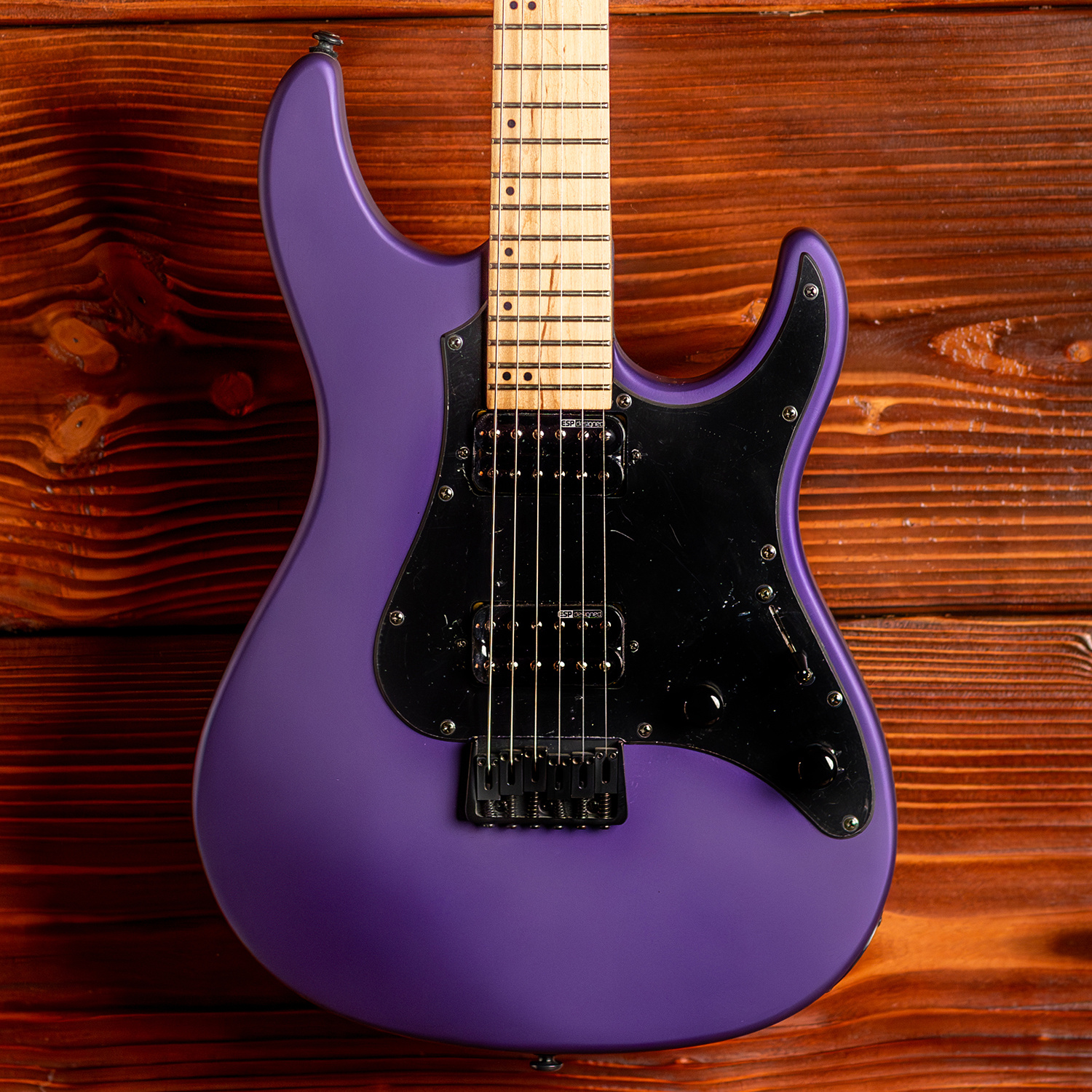 LTD SN-200HT Electric Guitar, Dark Metallic Purple Satin - Music