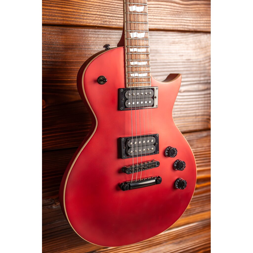 ESP/LTD LTD EC-256 Electric Guitar, Candy Apple Red Satin