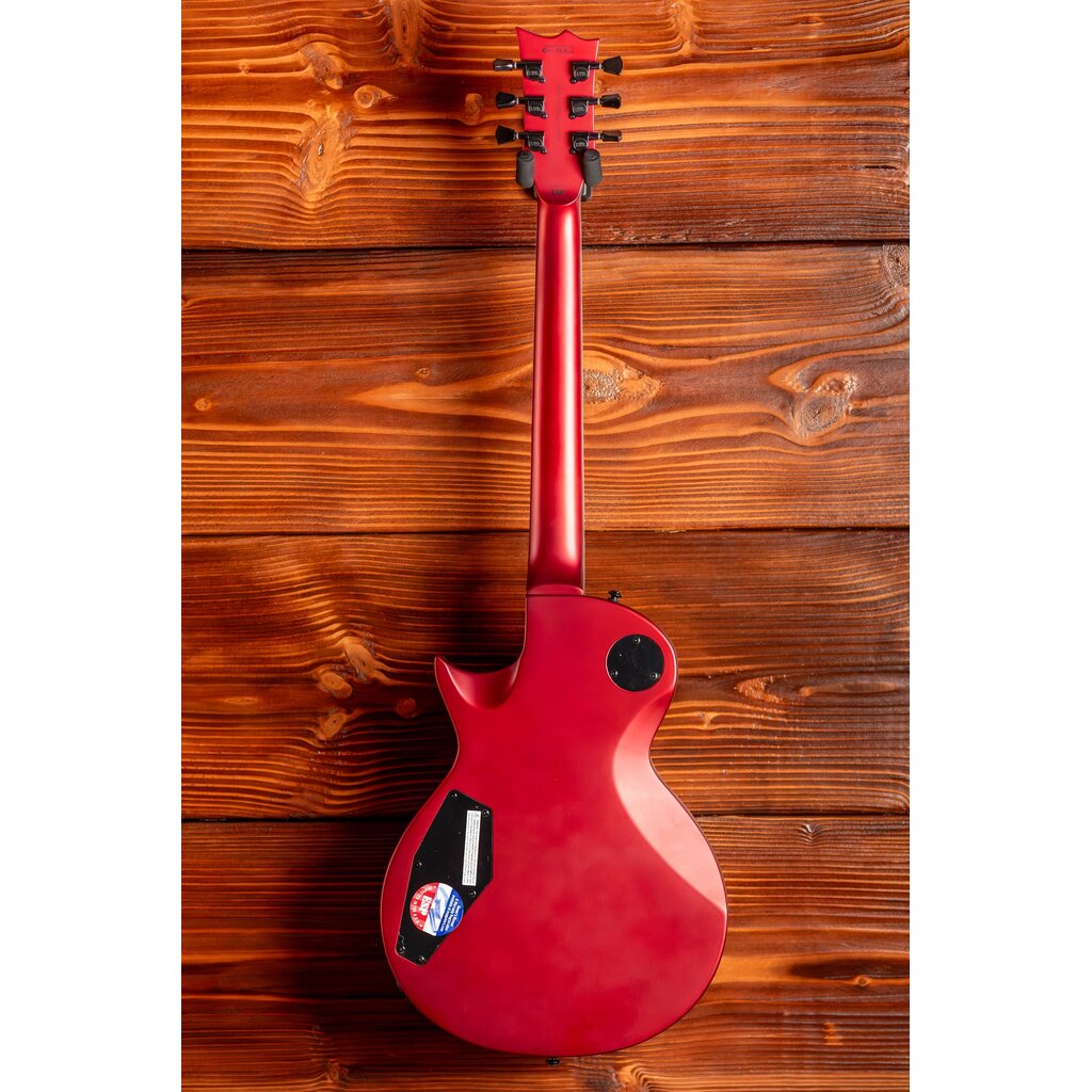 ESP/LTD LTD EC-256 Electric Guitar, Candy Apple Red Satin