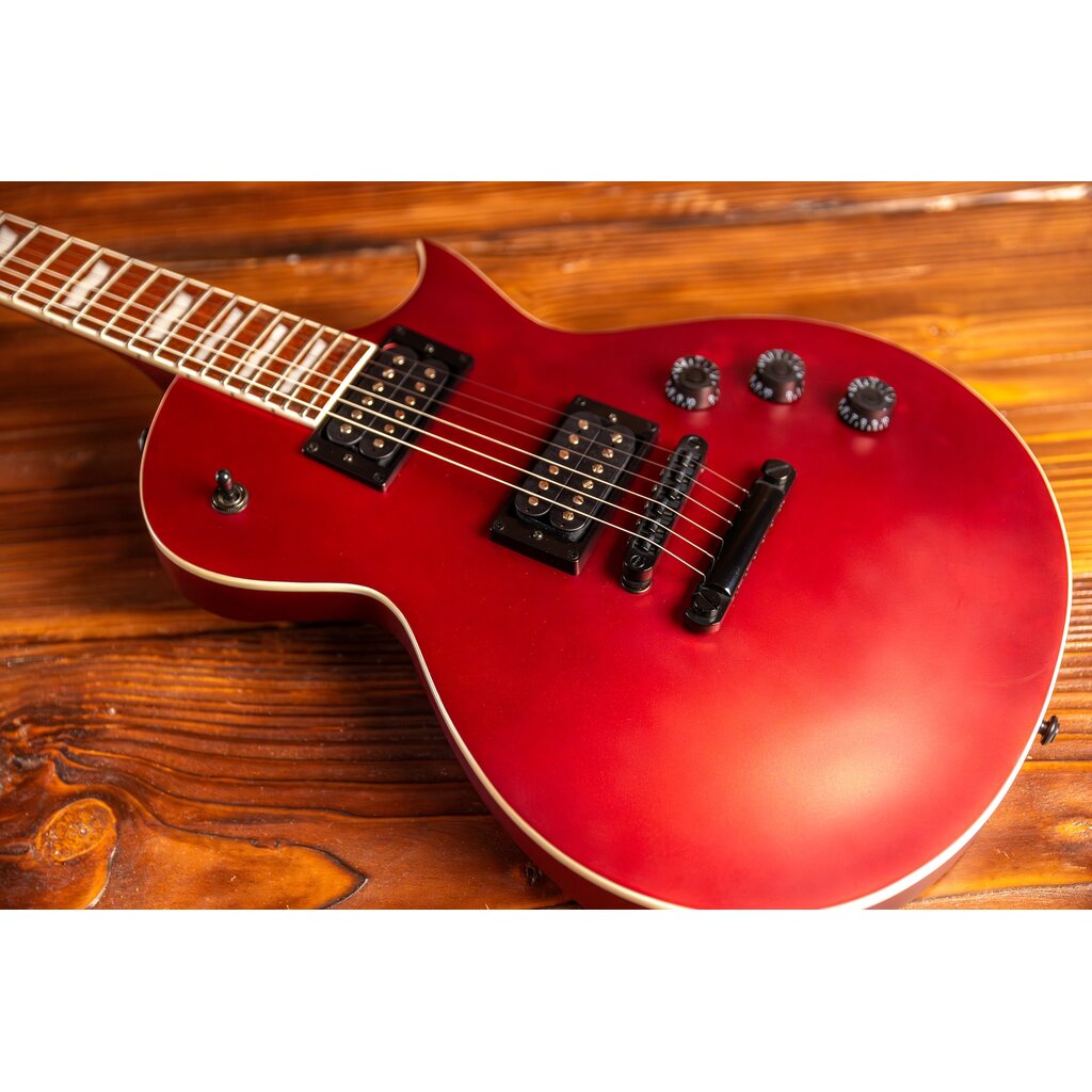 ESP/LTD LTD EC-256 Electric Guitar, Candy Apple Red Satin
