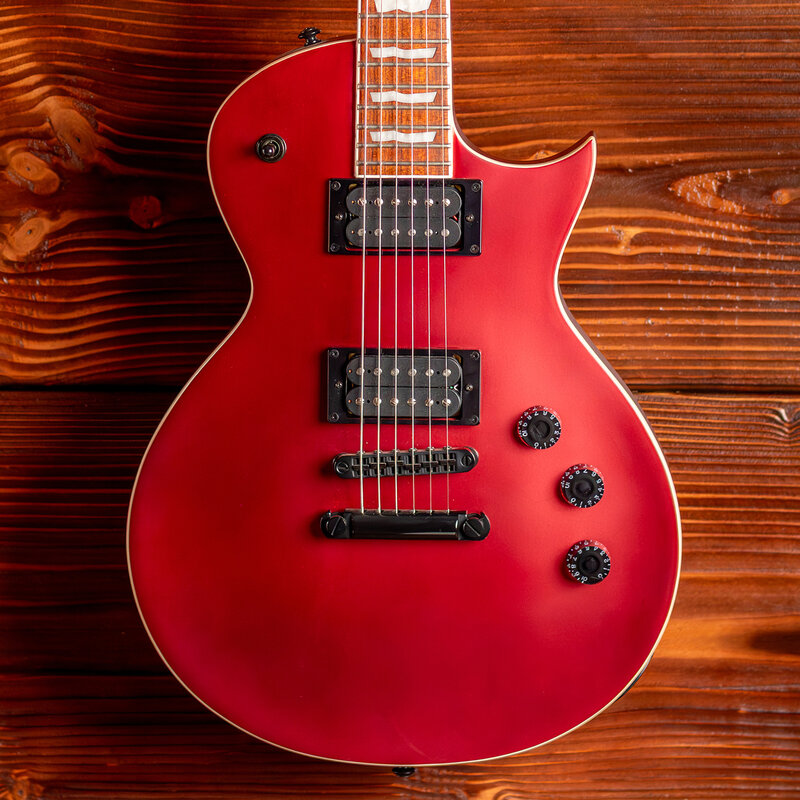 ESP/LTD LTD EC-256 Electric Guitar, Candy Apple Red Satin