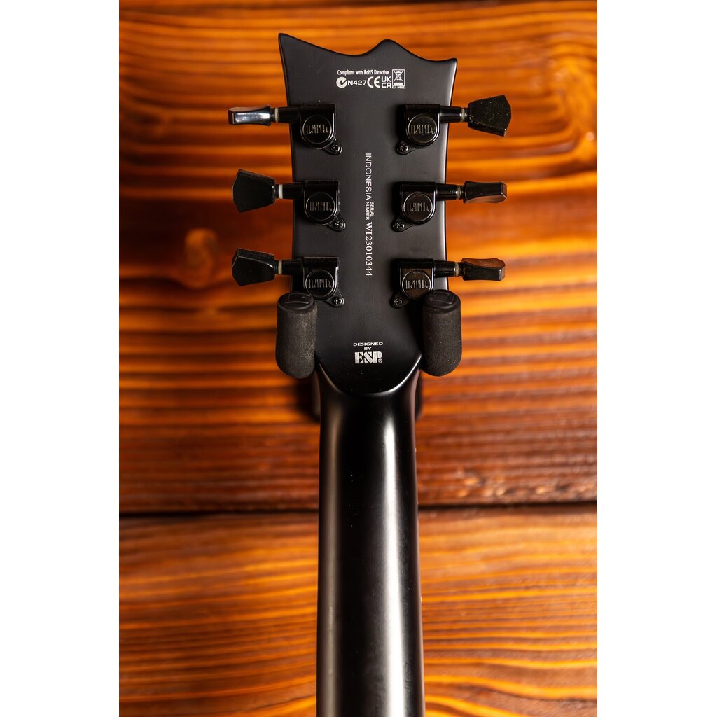 ESP/LTD LTD Eclipse EC-256 Electric Guitar, Black Satin