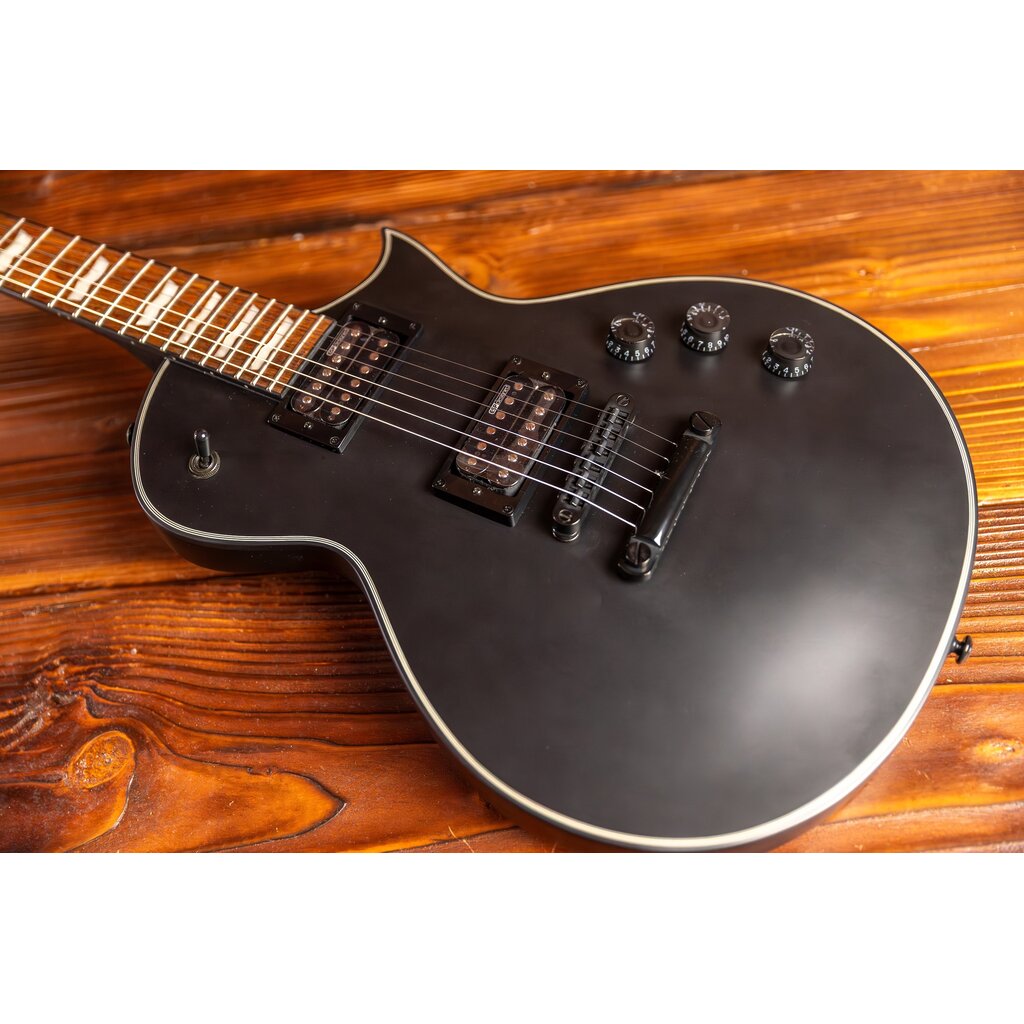 ESP/LTD LTD Eclipse EC-256 Electric Guitar, Black Satin