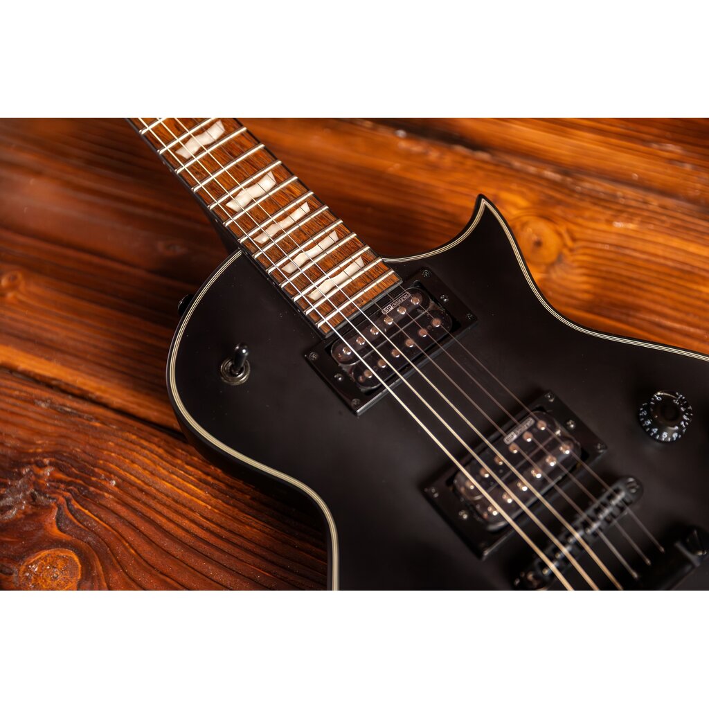 ESP/LTD LTD Eclipse EC-256 Electric Guitar, Black Satin