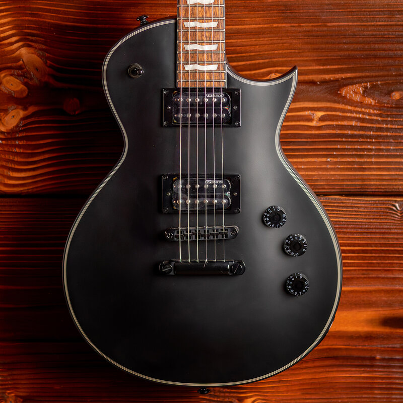 ESP/LTD LTD Eclipse EC-256 Electric Guitar, Black Satin